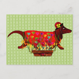 Cartão Postal De Festividades Namorados Weiner