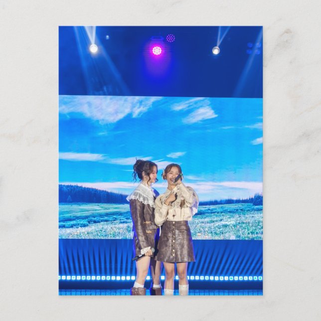 Cartão Postal De Festividades NamtanFilm Namtan and Film (Frente)