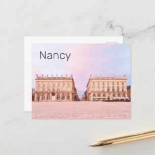 Cartão Postal De Festividades Nancy Place Stanislas Grand Est France Sunset