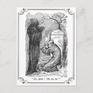 Cartão Postal De Festividades Não, Espírito!