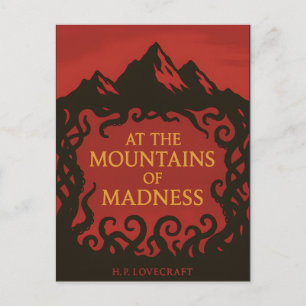 Cartão Postal De Festividades Nas Montanhas da Loucura - Um Conto de Além