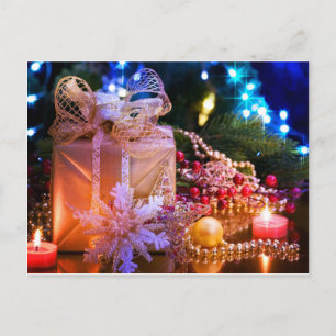 Cartão Postal De Festividades Natal