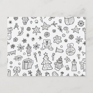 Cartão Postal De Festividades Natal