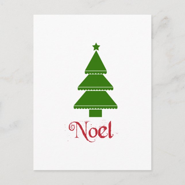 Cartão Postal De Festividades Natal (Frente)