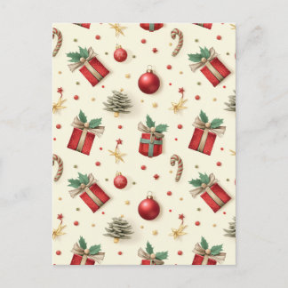 Cartão Postal De Festividades Natal