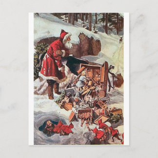 Cartão Postal De Festividades Natal