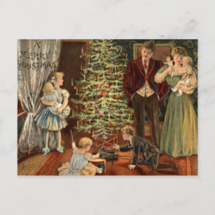 Cartão Postal De Festividades Natal