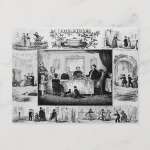 Cartão Postal De Festividades Natal