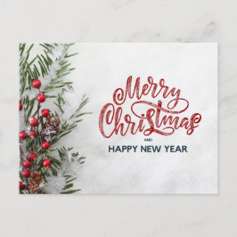 Cartão Postal De Festividades Natal 2