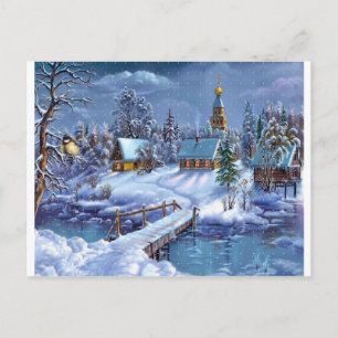 Cartão Postal De Festividades Natal Da Boca