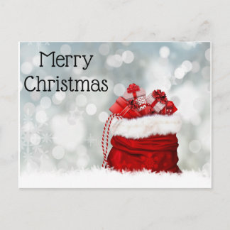 Cartão Postal De Festividades Natal da Cartão-feliz