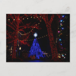 Cartão Postal De Festividades Natal da Cidade do Dólar