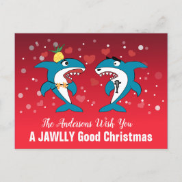 Cartão Postal De Festividades Natal do Tubarão
