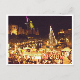 Cartão Postal De Festividades Natal em Dubai