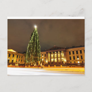 Cartão Postal De Festividades Natal em Oslo, Noruega