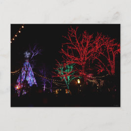Cartão Postal De Festividades Natal em Silver Dollar City