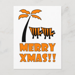 Cartão Postal De Festividades Natal Engraçado / Feliz Natal