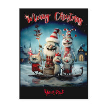 Natal Feliz Personalizado Divertido 