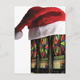 Cartão Postal De Festividades Natal Las Vegas