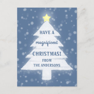 Cartão Postal De Festividades Natal magnífico