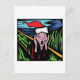 Cartão Postal De Festividades Natal muito engraçado