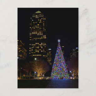 Cartão Postal De Festividades Natal Na Noite De Warren Park