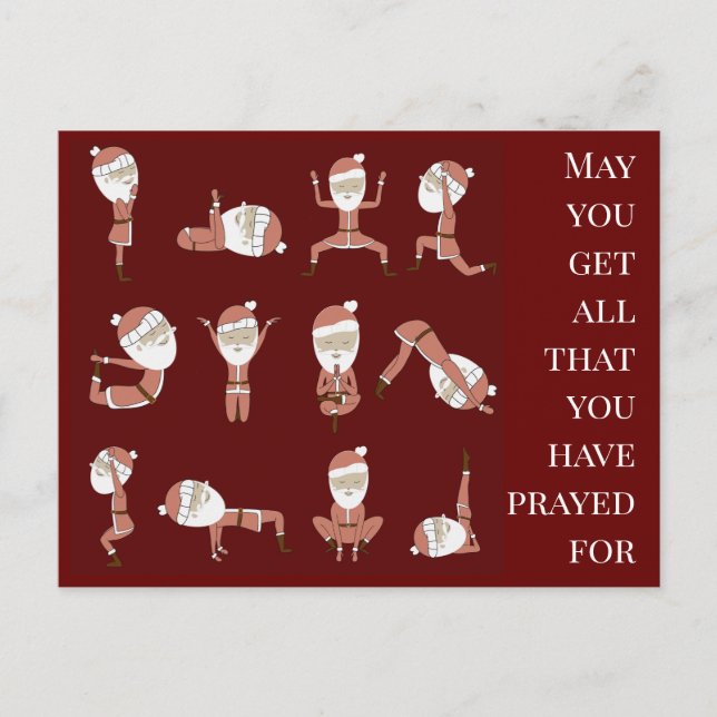 Cartão Postal De Festividades Natal personalizado (Frente)