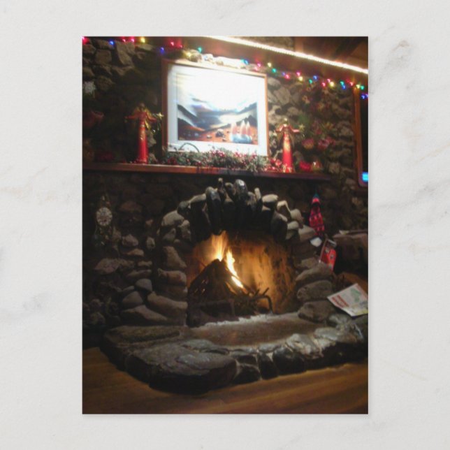 Cartão Postal De Festividades Natal Upcountry de Maui (Frente)
