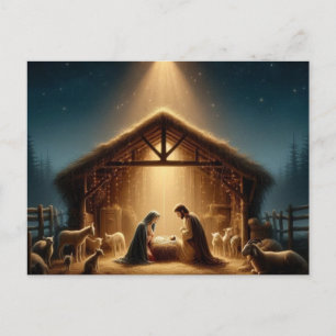 Cartão Postal De Festividades Natividade