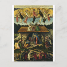 Natividade Mística por Sandro Botticelli