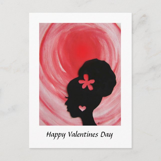 Cartão Postal De Festividades Natural Love Postcard (Frente)