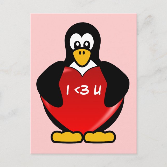 Cartão Postal De Festividades Nerd Valentine: This is how geeks say I love you (Frente)