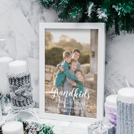 Cartão Postal De Festividades Netos tornam a vida grandiosa