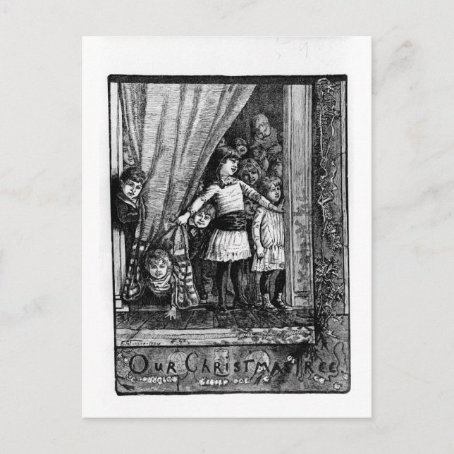 Cartão Postal De Festividades Nossa Árvore de Natal (Frente)