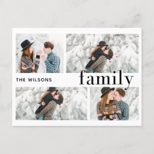 Cartão Postal De Festividades nova e mais feliz ano de produção de fotos moderna