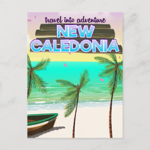 Cartão Postal De Festividades Novo poster de viagens "viagem para a aventura" de