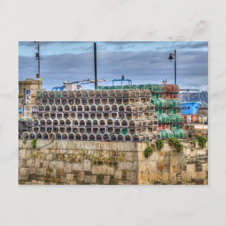 Cartão Postal De Festividades Novos Potes de lagosta do Porto