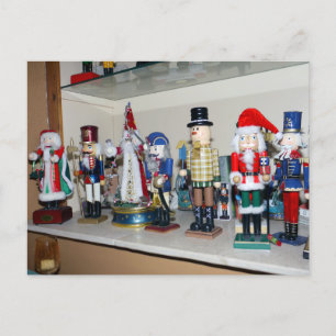 Cartão Postal De Festividades Nozes Decorativas de Natal