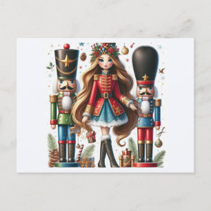 Cartão Postal De Festividades Nutcracker