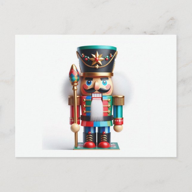 Cartão Postal De Festividades Nutcracker (Frente)