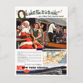 Cartão Postal De Festividades NYC, oh que divertimento é