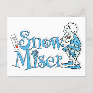 Cartão Postal De Festividades O ANO SEM UM PAPAI NOEL™   Snow Miser