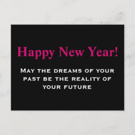 Cartão Postal De Festividades O cartão de ano novo