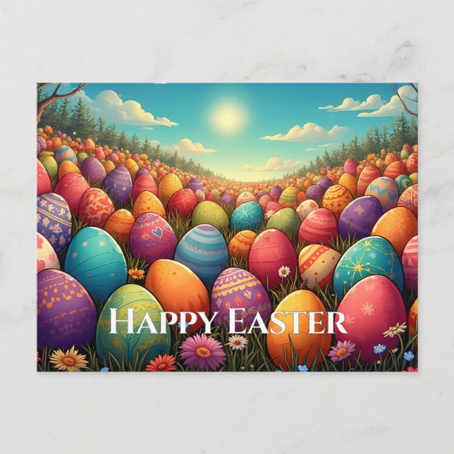 Cartão Postal De Festividades O Leste Mágico (Frente)