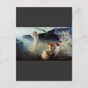 Cartão Postal De Festividades O martírio da Santo Cristina