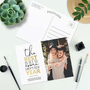 Cartão Postal De Festividades O Melhor Ainda Está Por Vir   Foto do Feliz ano no