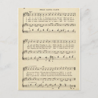 Cartão Postal De Festividades O Natal Carol: "Papai Noel Velho"