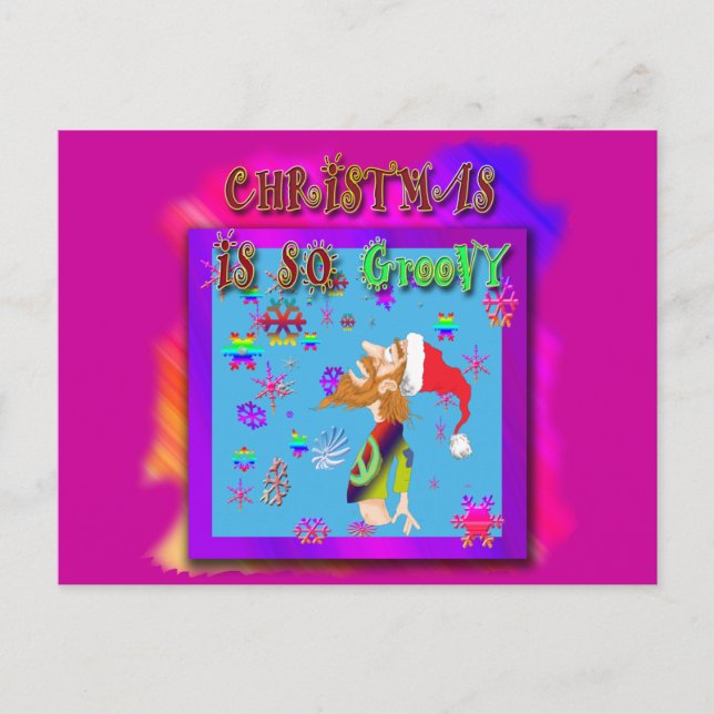 Cartão Postal De Festividades O Natal É Tão Engraçado (Frente)