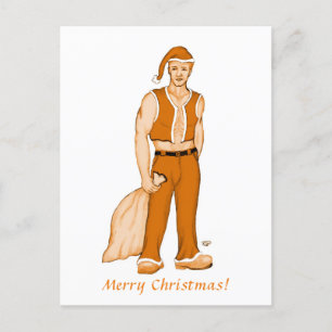 Cartão Postal De Festividades O novo Pai Natal - Feliz Natal!