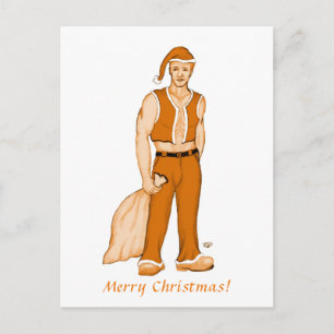 Cartão Postal De Festividades O novo Papai Noel - Feliz Natal!
